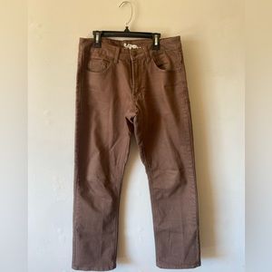 Bulletprufe tobacco brown jeans
